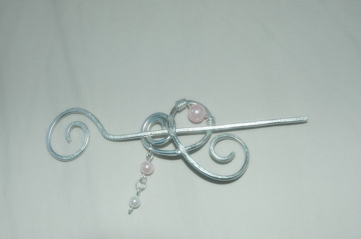 Baby Pink Butterfly Hair Pin