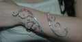 Baby Pink Butterfly Forearm Cuff
