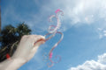 PRE-ORDER Silver & Pink Arm Cuff