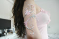 Baby Pink Dangly Butterfly Arm Cuff