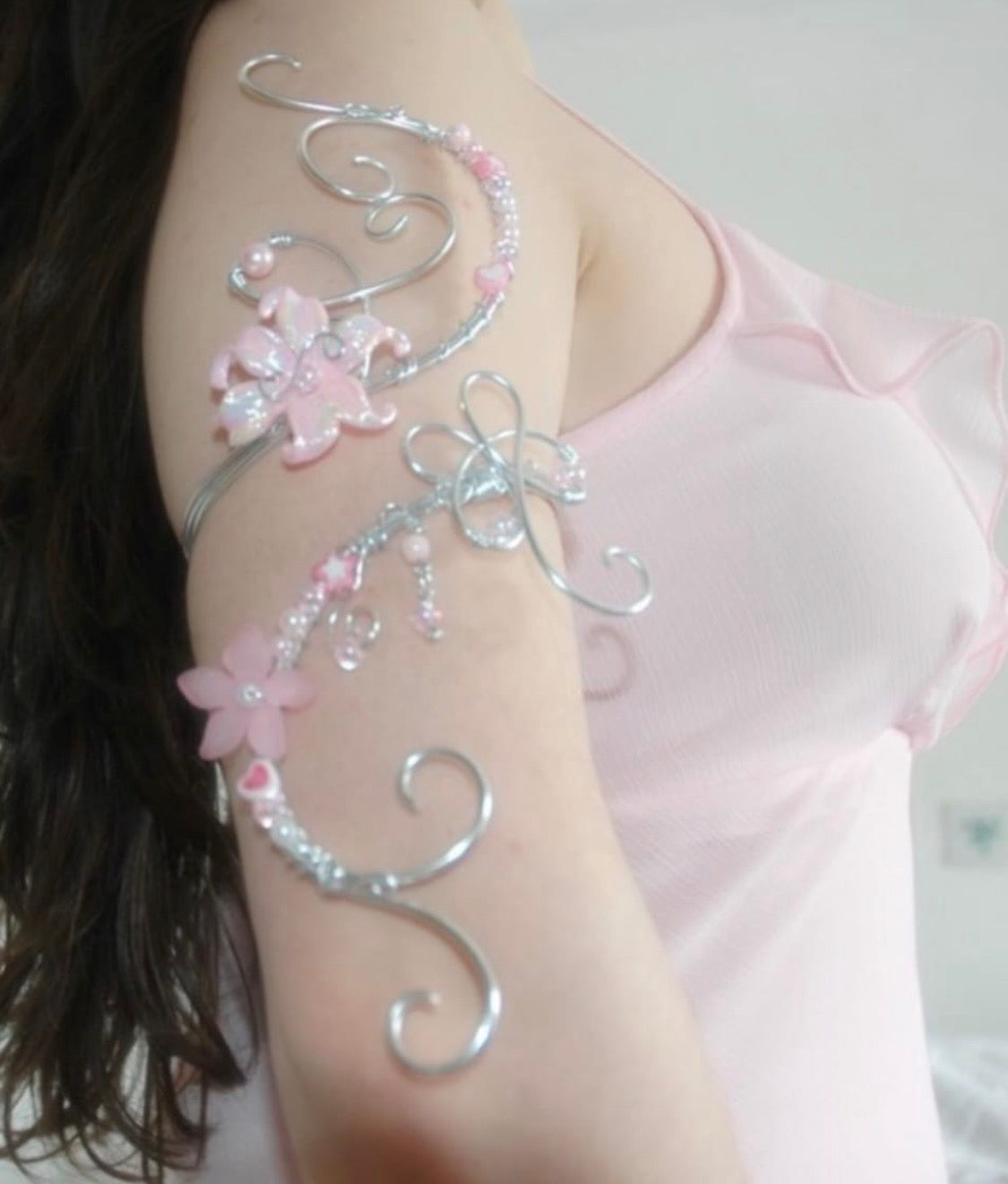 CUSTOM Baby Pink Butterfly