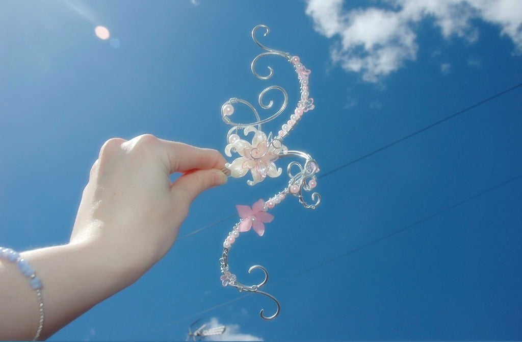 PRE-ORDER Baby Pink Butterfly Arm Cuff