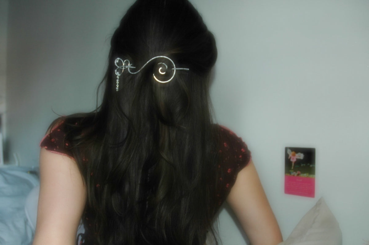 Pearl Butterfly Hair Pin